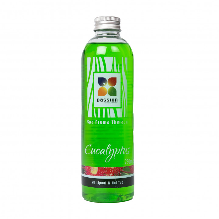 PASSION aromaterapinis kvapas hidromasažiniam baseinui ir kubilui, eukaliptas 250 ml