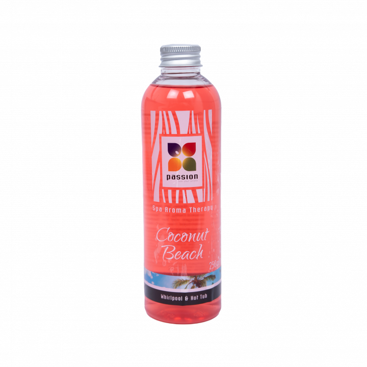 PASSION aromaterapinis kvapas hidromasažiniam baseinui ir kubilui - Coconut beach, 250 ml