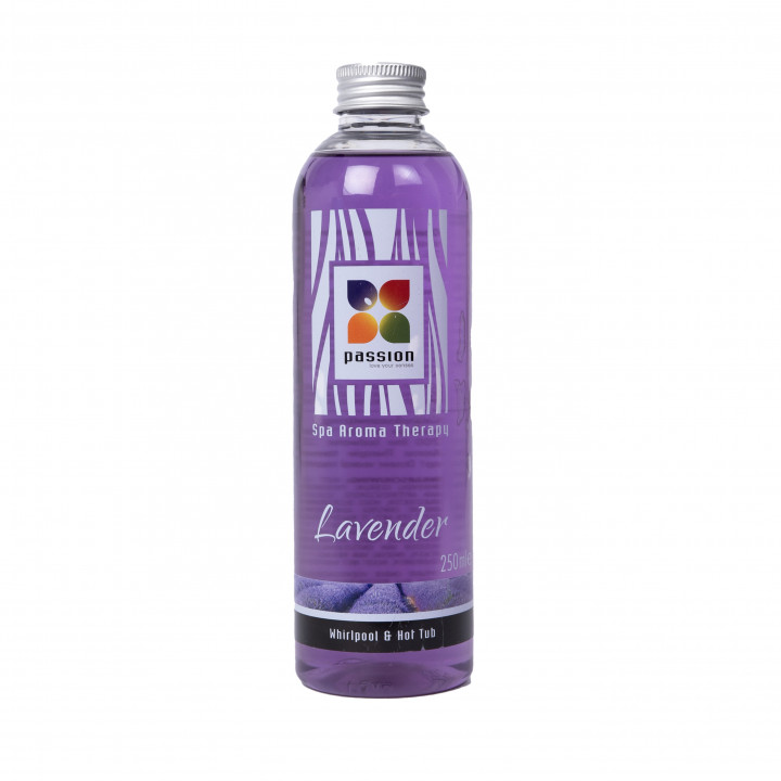 PASSION aromaterapinis kvapas hidromasažiniam baseinui ir kubilui, levandų 250 ml