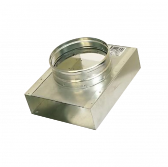 Perėjimas šoninis - 90 laipsnių , diametras 120 mm