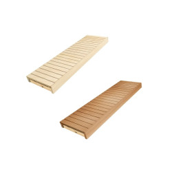 Pirties gultas, Drebulė / juodalksnis, 600x1600-2400 mm  Pirties gultas, Drebulė / juodalksnis, 600x1600-2400 mm