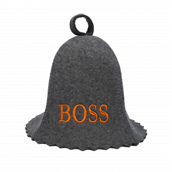 Pirties kepurė - BOSS, pilka