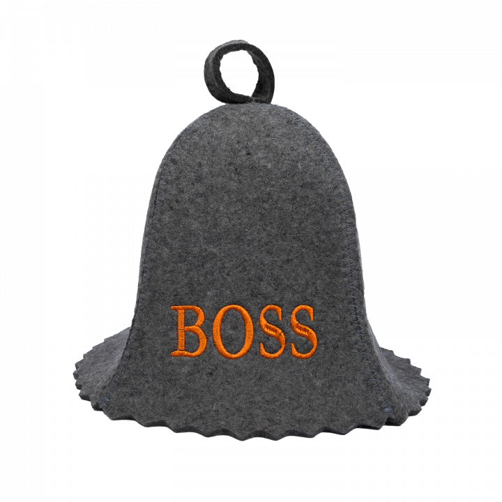 Pirties kepurė - BOSS, pilka