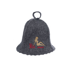 Pirties kepurė - Miss sauna  Pirties kepurė - Miss sauna