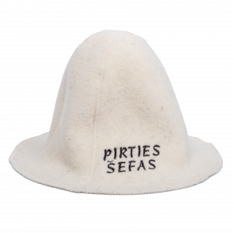 Pirties kepurė - PIRTIES ŠEFAS, balta