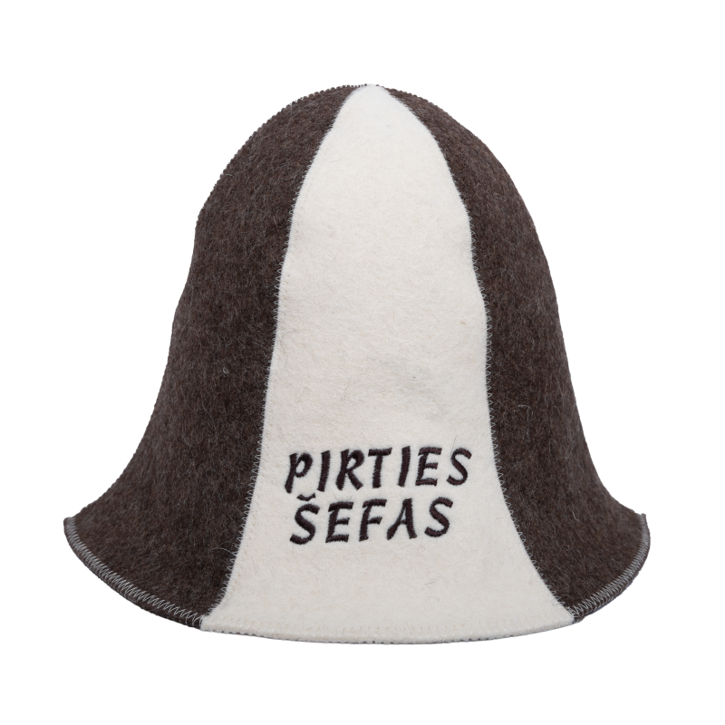 Pirties kepurė - PIRTIES ŠEFAS, dryžuota