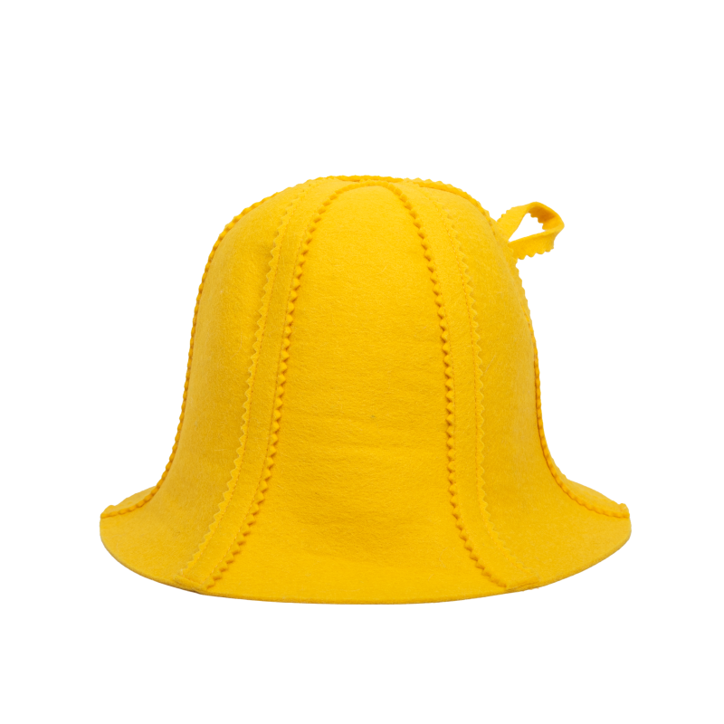 Pirties kepurė - SKRYBĖLĖ geltona