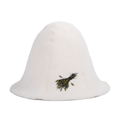 Pirties kepurė - VANTA, balta  Pirties kepurė - VANTA, balta
