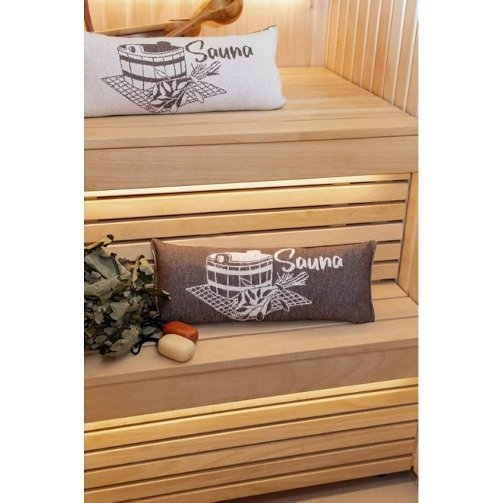 Pirties pagalvėlė, ruda