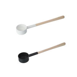 Pirties samtis SAUFLEX 53 cm, baltas ir juodas  Pirties samtis SAUFLEX 53 cm, baltas ir juodas