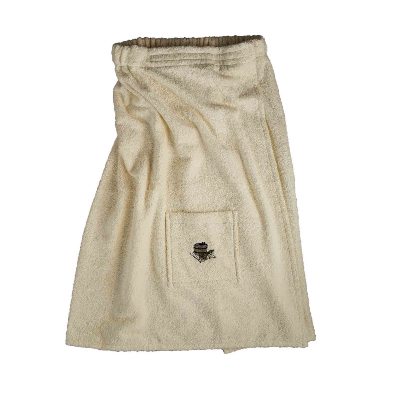 Prijuostė vyriška šviesi, medvilnė