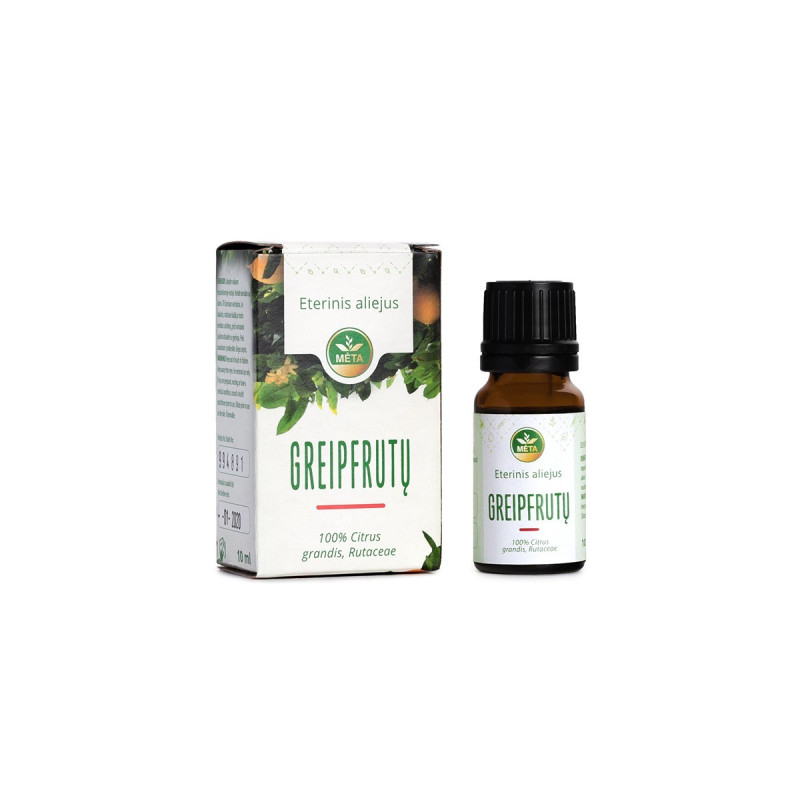 Greipfrutų eterinis aliejus, 10 ml