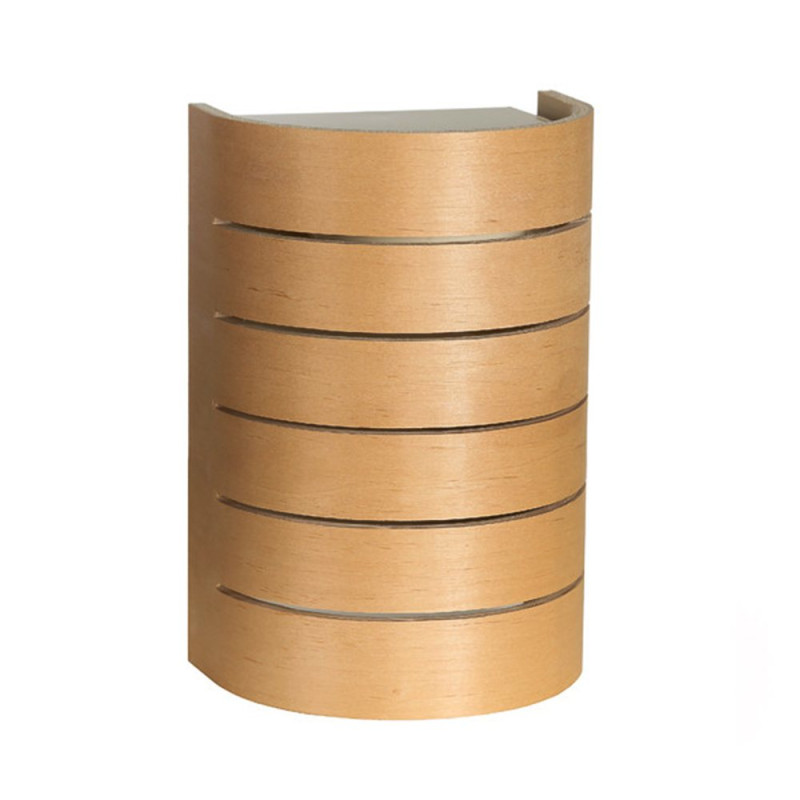 Raita saunos lempa, RTL, E27/40W, juodalksnis