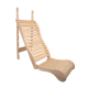 Relaksacinis pirties gultas, abachi