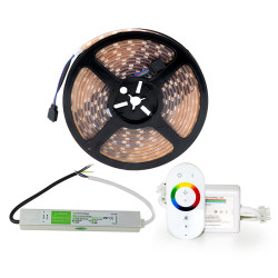 SAUFLEX 5050 LED RGB LUX rinkinys 14,7 W/m 60 LED/m  SAUFLEX 5050 LED RGB LUX rinkinys 14,7 W/m 60 LED/m