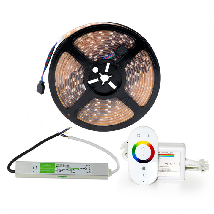 SAUFLEX 5050 LED RGB LUX rinkinys 14,7 W/m 60 LED/m