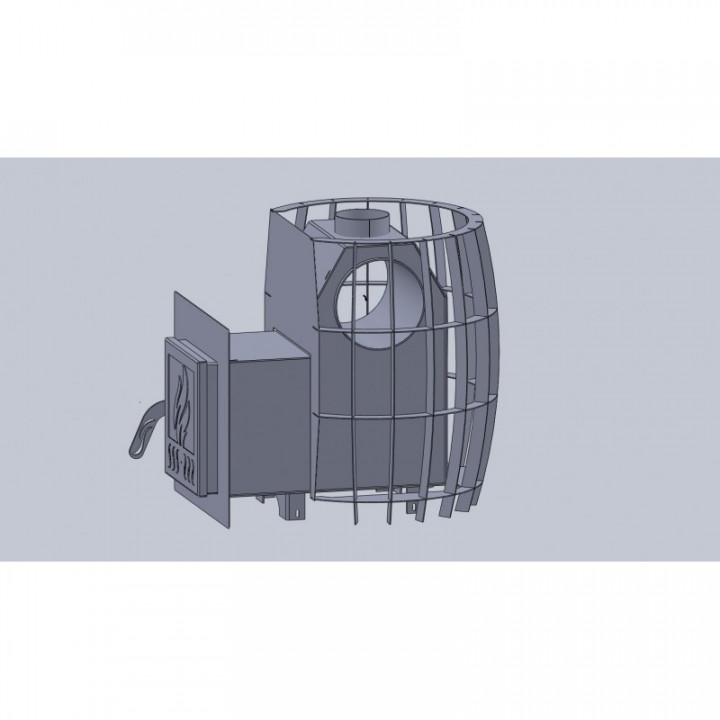Malkinė pirties krosnis - TEPLODAR BARREL 16