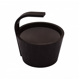 SAWO kubiliukas, juodas, 4 l