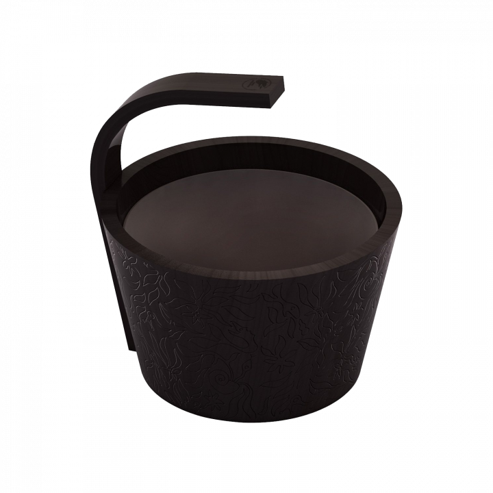 SAWO kubiliukas, juodas, 4 l