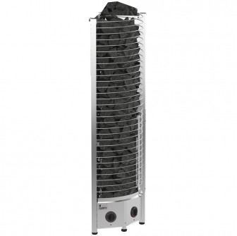 Elektrinė pirties krosnelė – SAWOTEC Tower Corner, su valdymo pultu