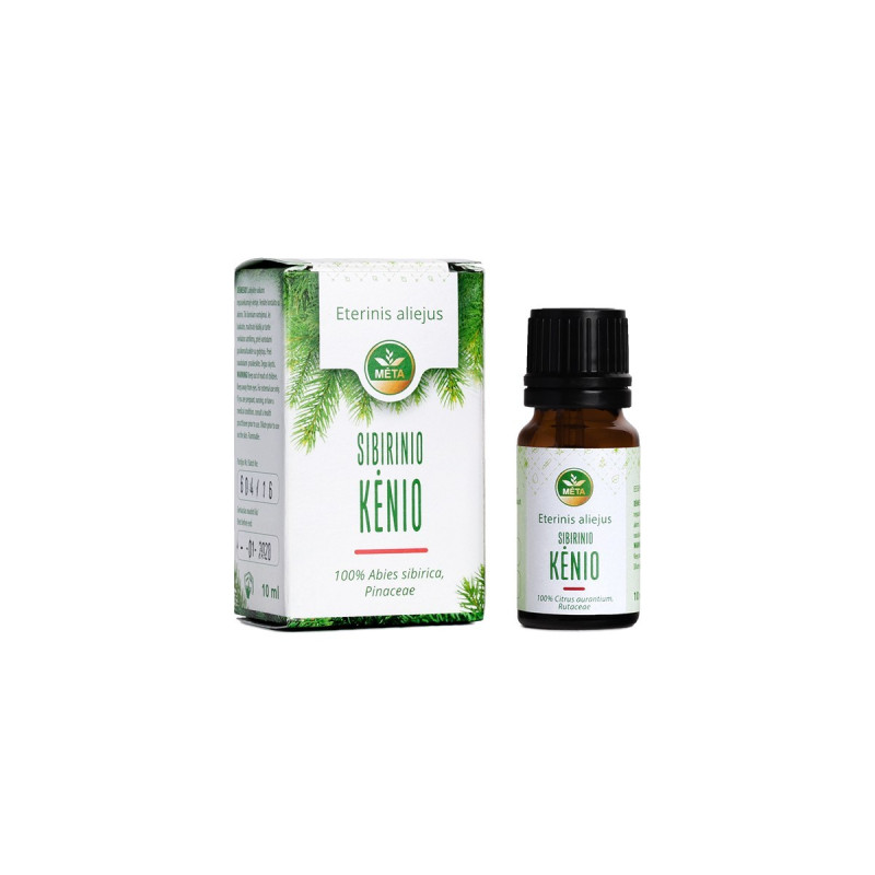 Sibirinio kėnio eterinis aliejus, 10 ml