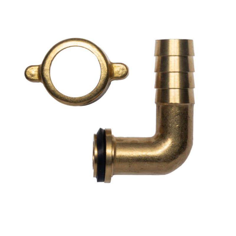 Atsarginės dalys - Harvia žarnos jungtis 90 laipsnių Thermio Legend