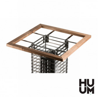 HUUM apsauginis aptvaras krosnelėms CLIFF / STEEL