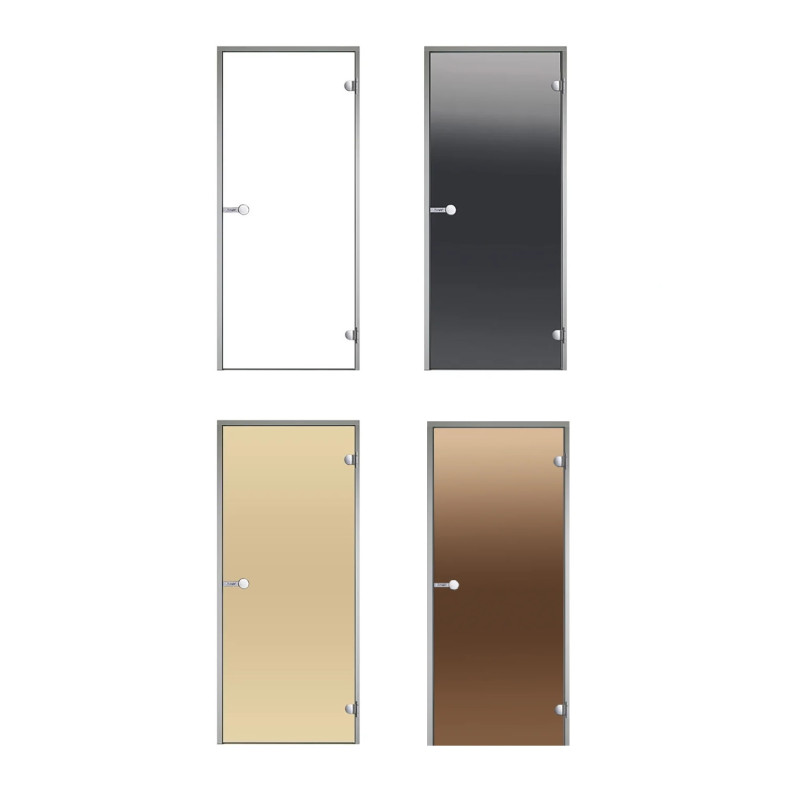 Stiklinės durys HARVIA turkiškoms pirtims 7x19