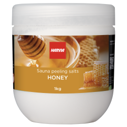 Šveičiamoji pirties druska HARVIA medus 1 kg