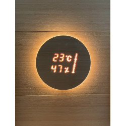 Termometras - higrometras ir elektroninis smėlio laikrodis - CARIITTI ASPECTU  Termometras - higrometras ir elektroninis smėlio laikrodis - CARIITTI ASPECTU