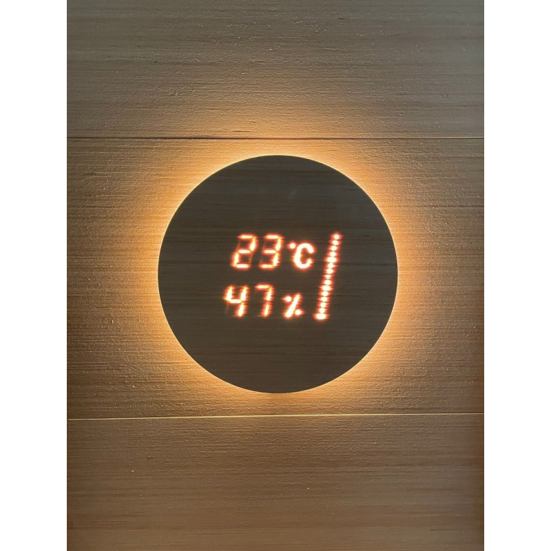 Termometras - higrometras ir elektroninis smėlio laikrodis - CARIITTI ASPECTU