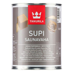 Saunos vaškas Tikkurila 0.9l  Saunos vaškas Tikkurila 0.9l