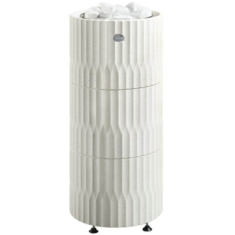 Elektrinė pirties krosnelė TULIKIVI RIITE, balta, be valdymo pulto