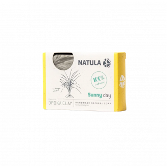 Veido ir kūno muilas NATULA su opokos uoliena ir citrinžole 100g