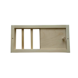 Ventiliacijos grotelės su sklende 