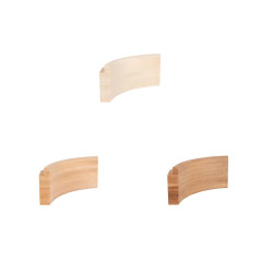 Vidinė arka moduliniams pirties gultams, 40x140x330mm  Vidinė arka moduliniams pirties gultams, 40x140x330mm