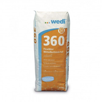 WEDI elastiniai klijai 360, 25kg