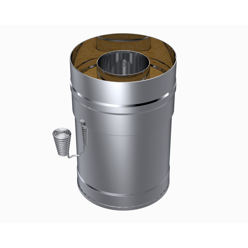 HARVIA dūmtraukio sklendė, plieninė