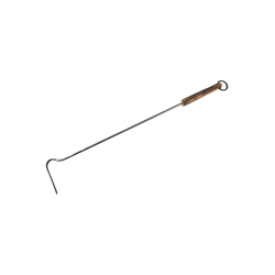 Žarsteklis su medine rankena 620 mm 