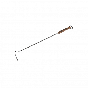 Žarsteklis su medine rankena 620 mm