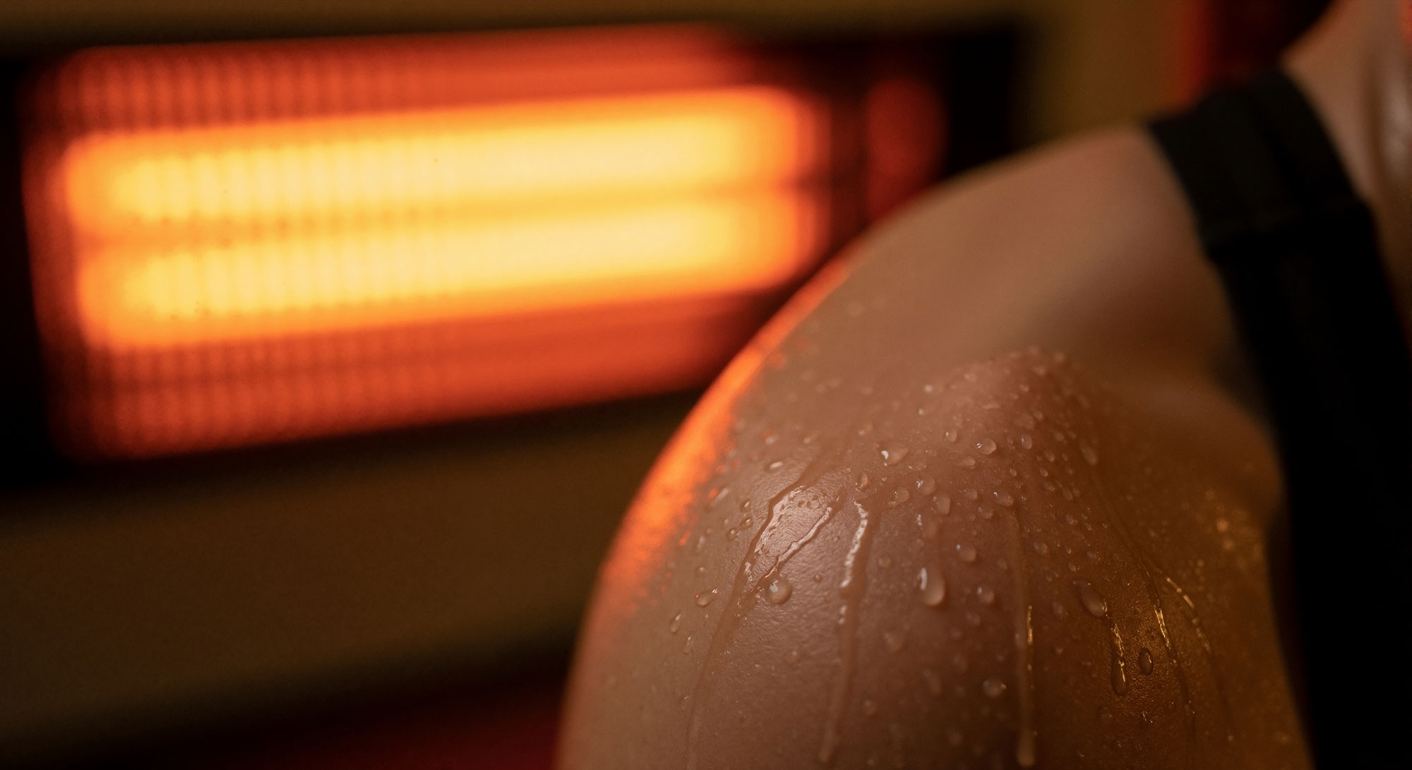 infraraudonieji spinduliai ir prakaitupjantis kūnas