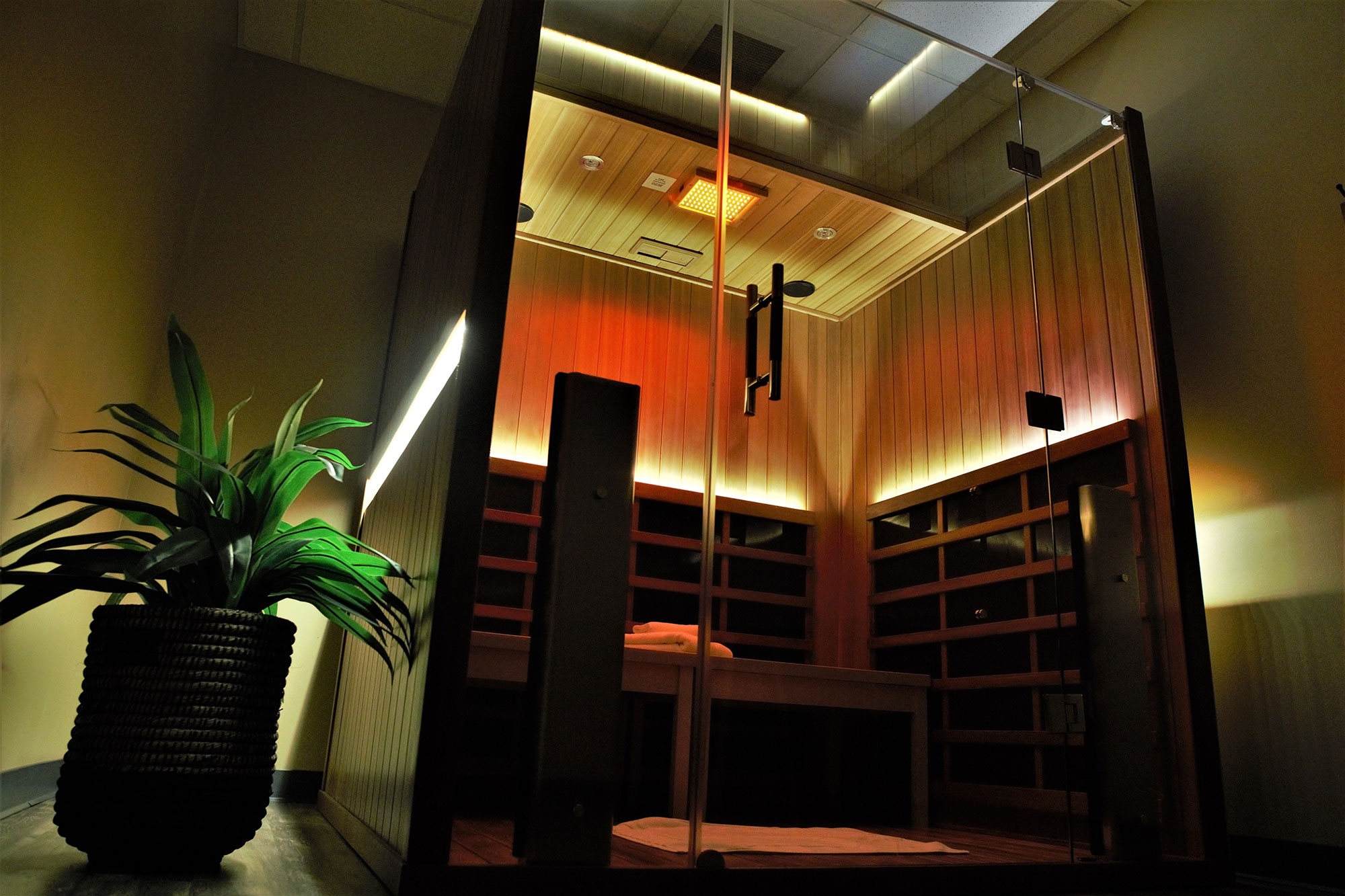 infraraudonųjų spindulių pirties kabina