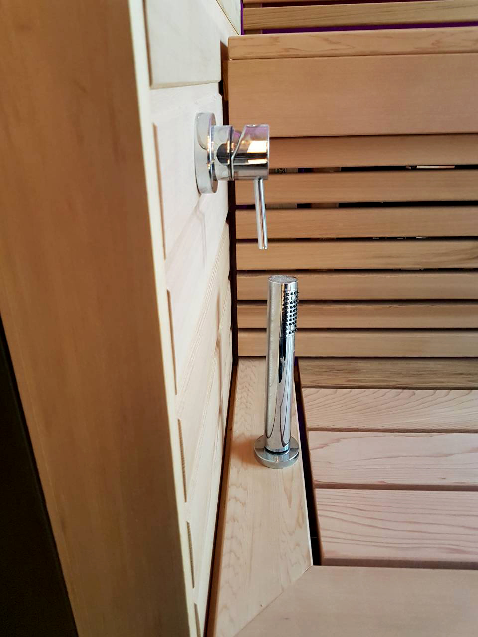 Kombi sauna su Himalajų druskos siena