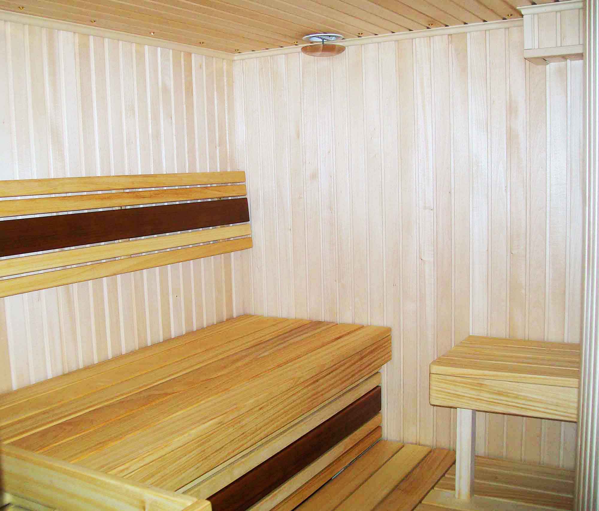 Sauna su kombinuota krosnele