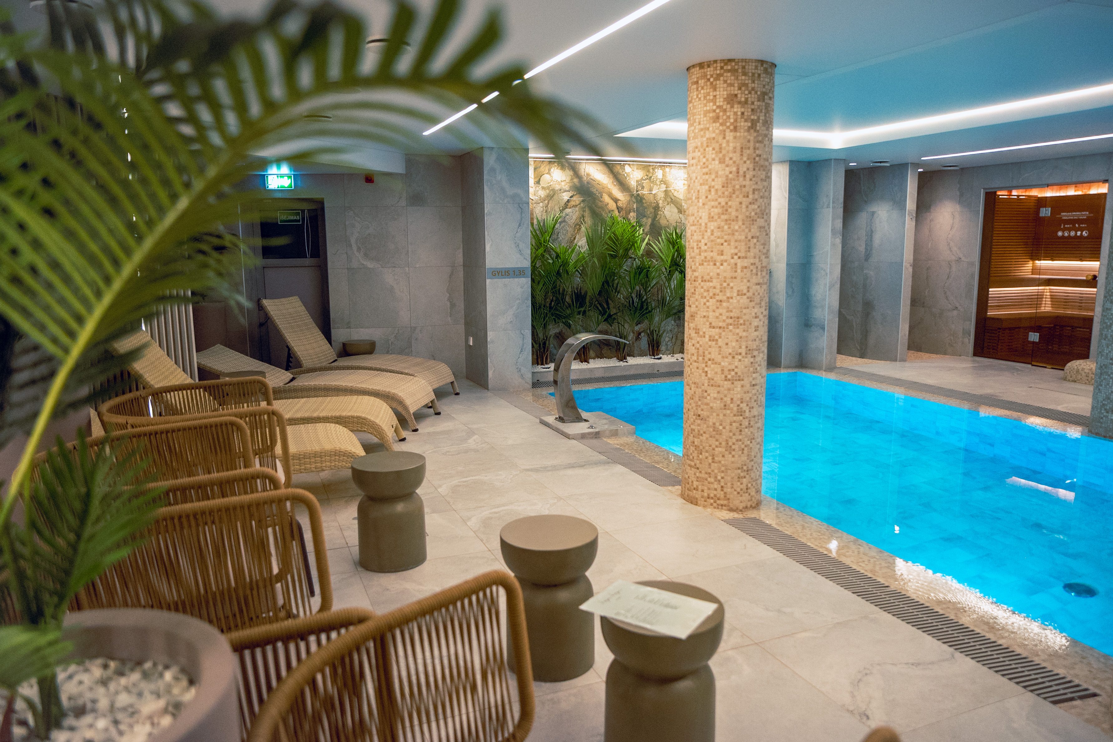 SPA centras viešbutyje "PALANGOS VĖTRA"